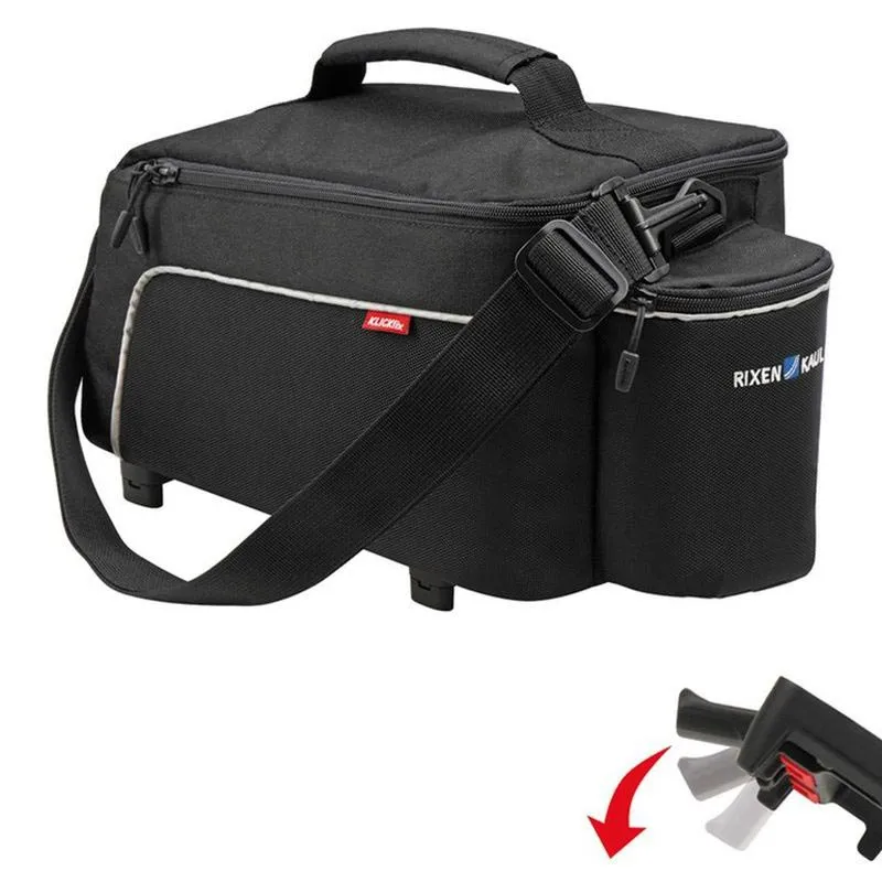 Klickfix Rackpack Light Carrier Fahrradtasche 8l, Black, One Size Klickfix Rackpack Light Carrier Fahrradtasche 8l, Black, One Size