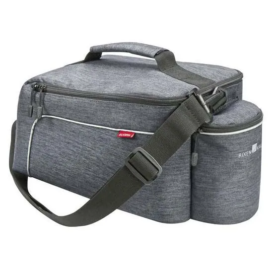 Klickfix Rackpack Light Uniklip 8 Gepäckträgertasche, Grey, One Size