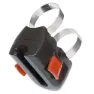 Klickfix Rahmenadapter Für U-schlösser, Black, One Size