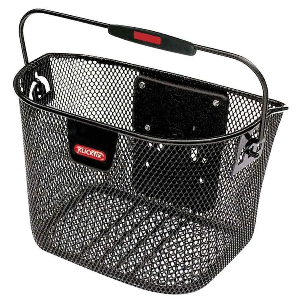 Klickfix Rixen Kaul Small Mesh Korb 10l, Black, One Size Klickfix Rixen Kaul Small Mesh Korb 10l, Black, One Size