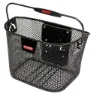 Klickfix Rixen Kaul Small Mesh Korb 10l, Black, One Size