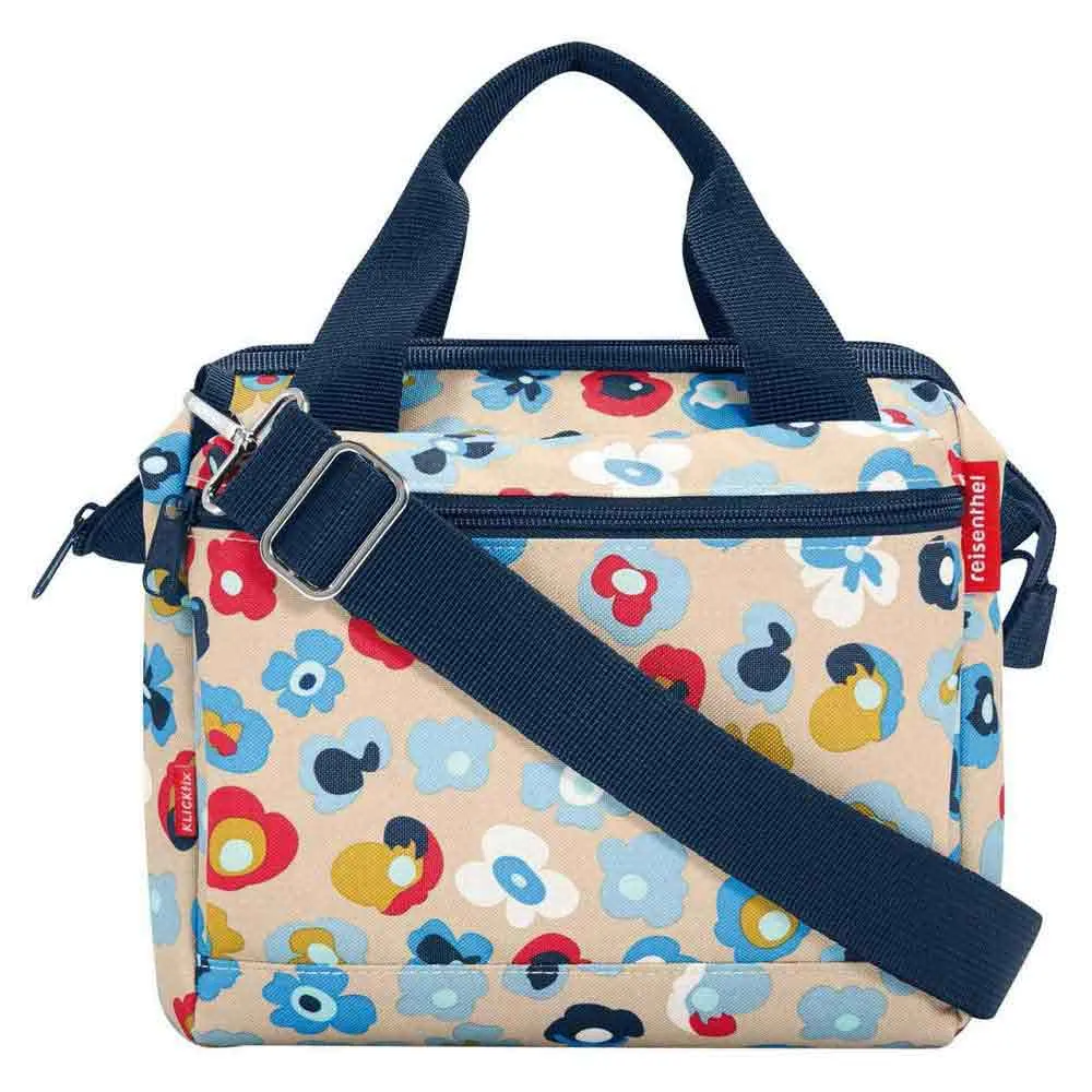 Klickfix Roomy Lenkertasche 16l, Mille flours, One Size