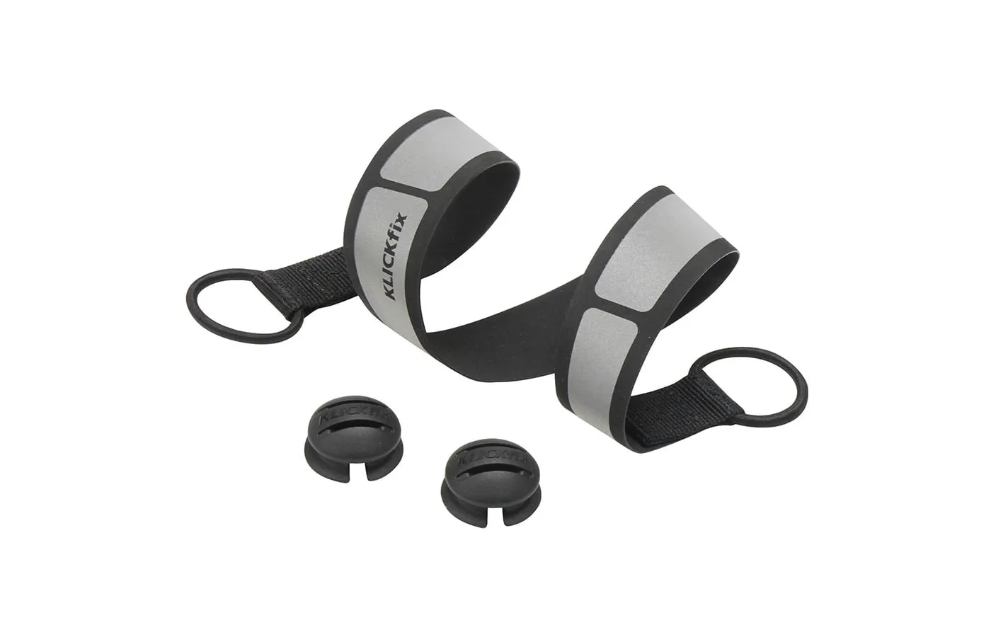 Klickfix SEEME - Reflektorband, Schwarz Klickfix SEEME - Reflektorband, Schwarz