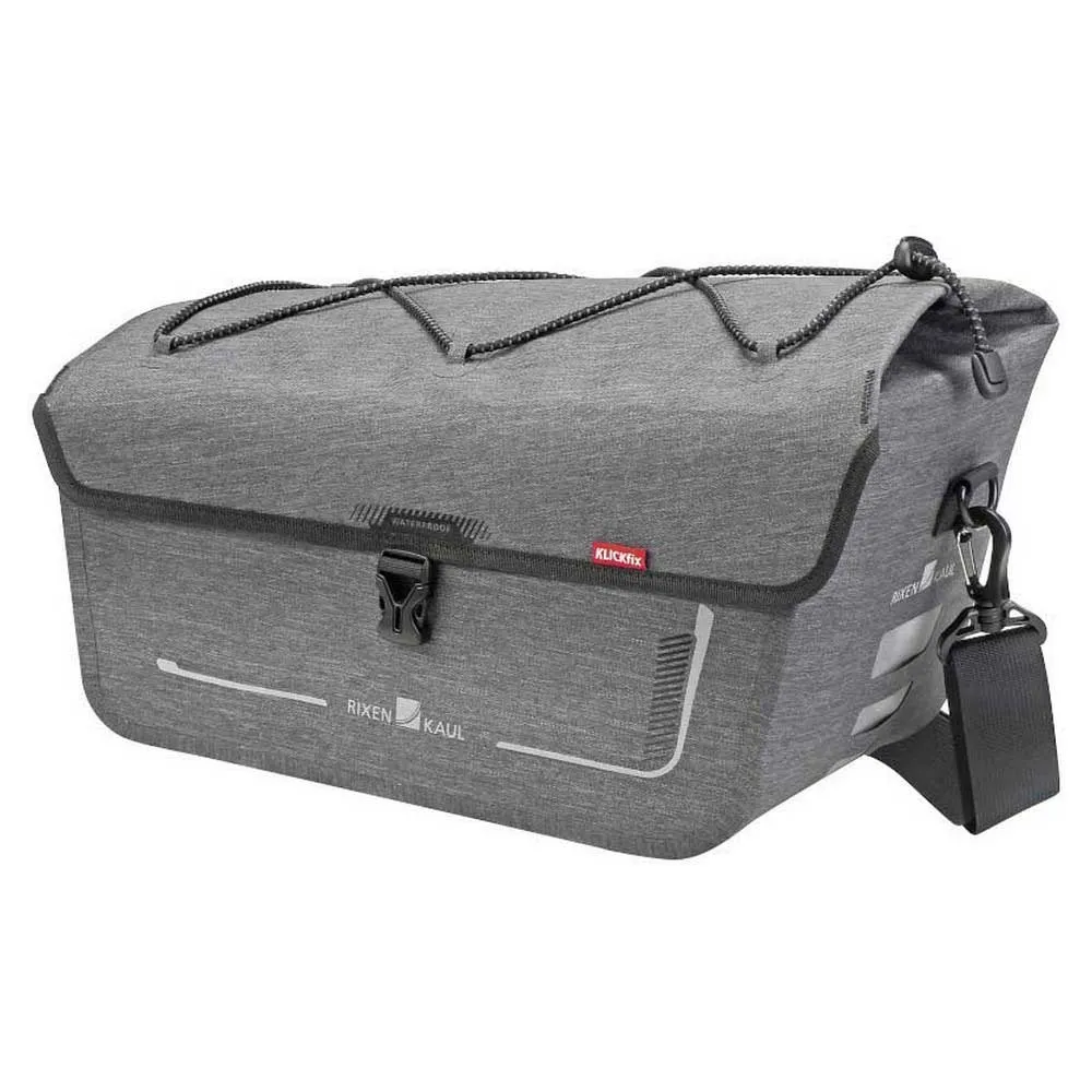 Klickfix Sport Racktime K0269rsw Gepäckträgertasche 12l, Heather grey, One Size