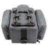 Klickfix Sport Uniklip 2 K0269uagr Gepäckträgertasche 12l, Grey, One Size