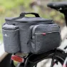 Klickfix Sport Uniklip K0268usgr Gepäckträgertasche 12l, Grey, One Size