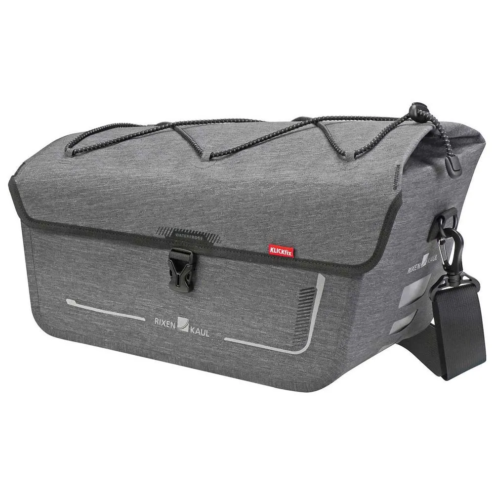 Klickfix Sport Wp Uniklip Gepäckträgertasche 12l, Grey, One Size