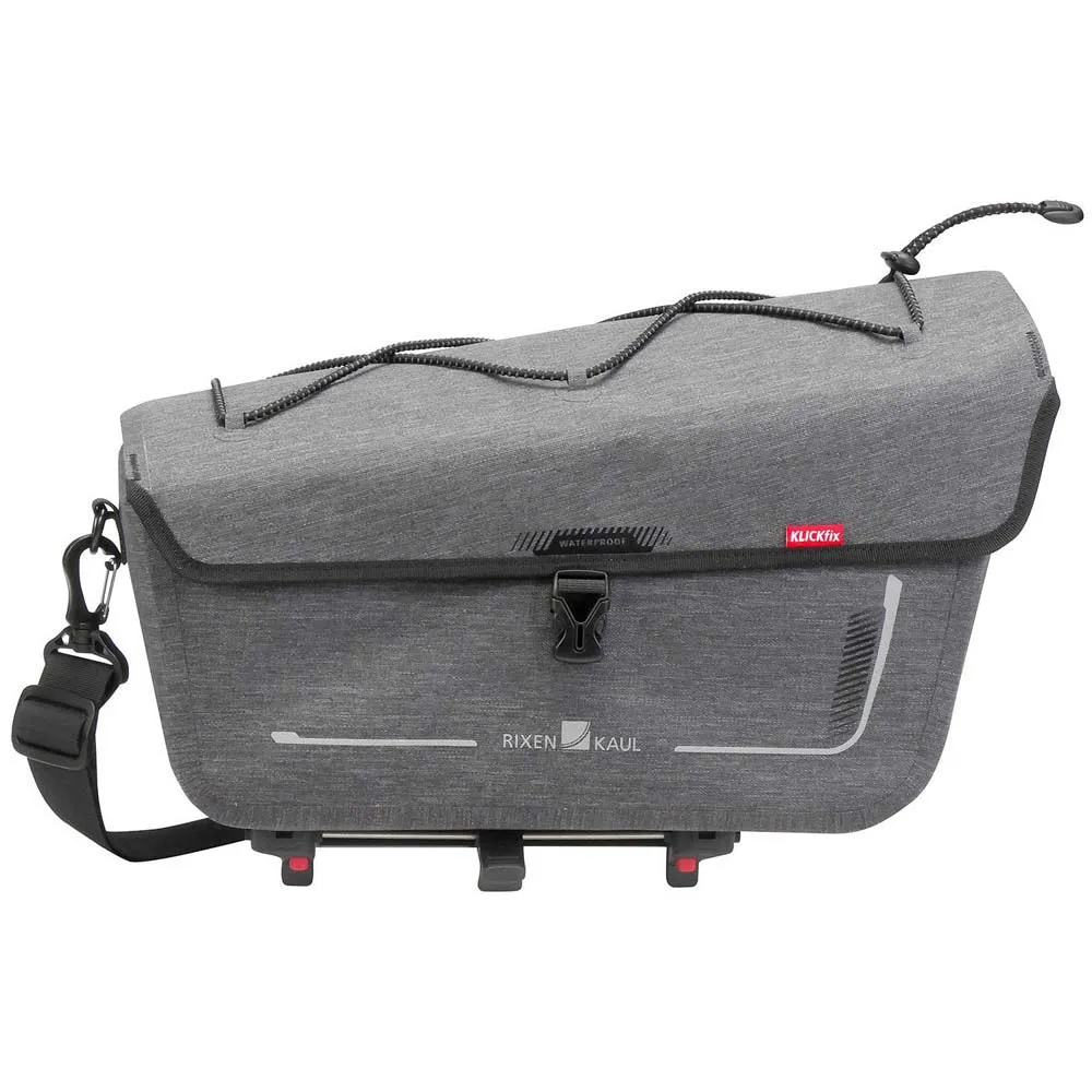 Klickfix Sport Wp Uniklip Gepäckträgertasche 12l, Grey, One Size