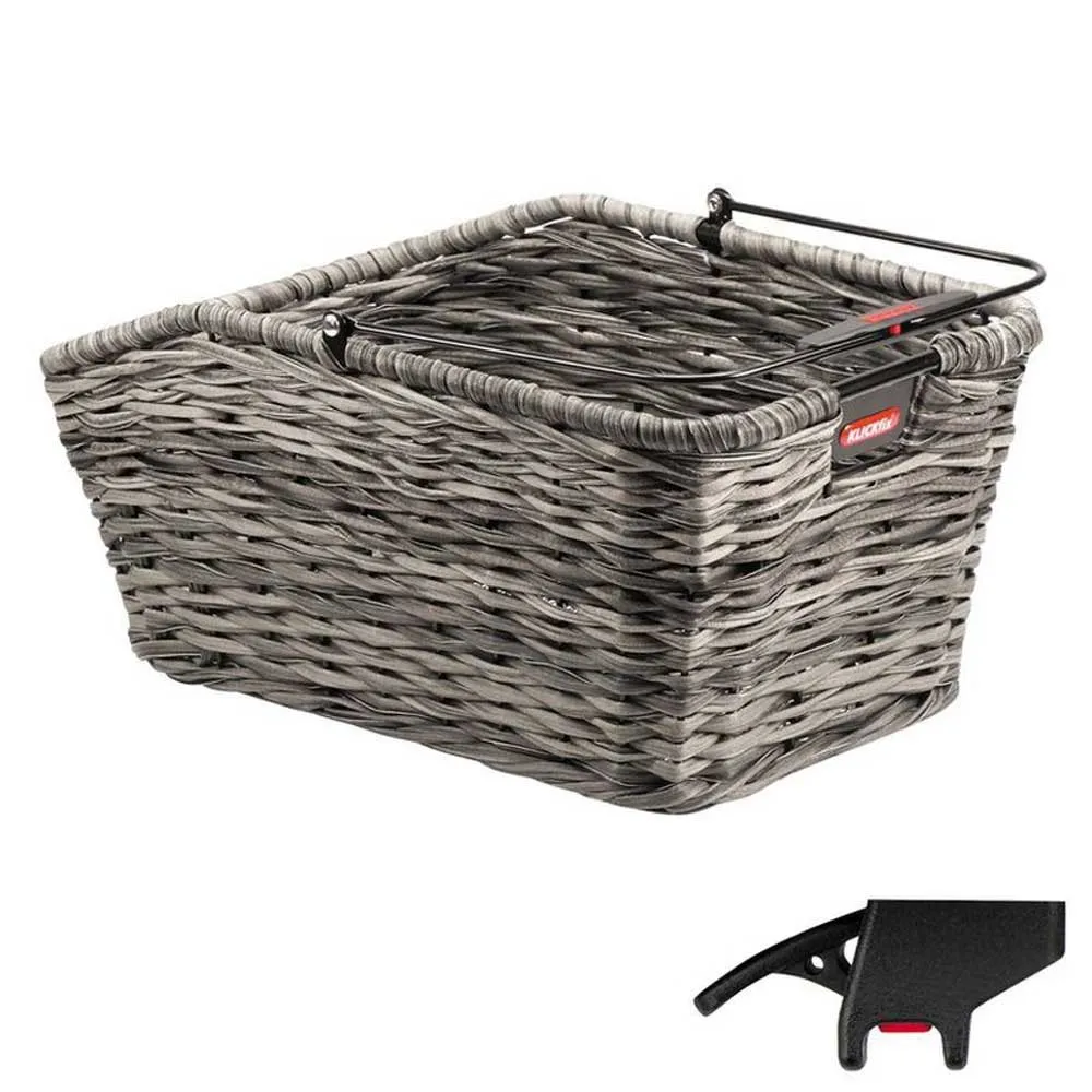 Klickfix Structura Gt 18l Clip Korb, Grey, One Size Klickfix Structura Gt 18l Clip Korb, Grey, One Size