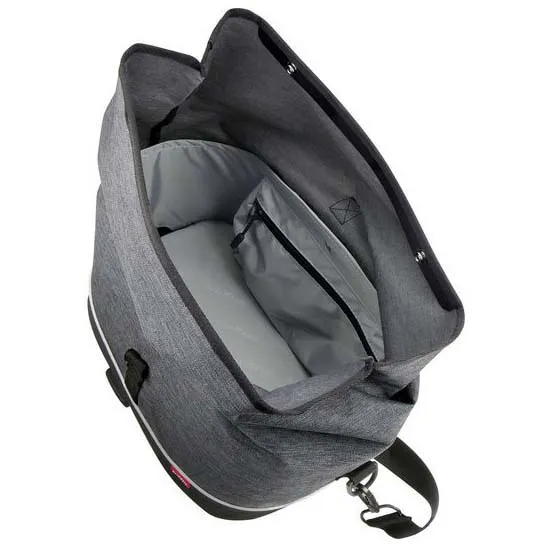 Klickfix Uniklip Gepäckträgertasche 8l, Grey, One Size Klickfix Uniklip Gepäckträgertasche 8l, Grey, One Size