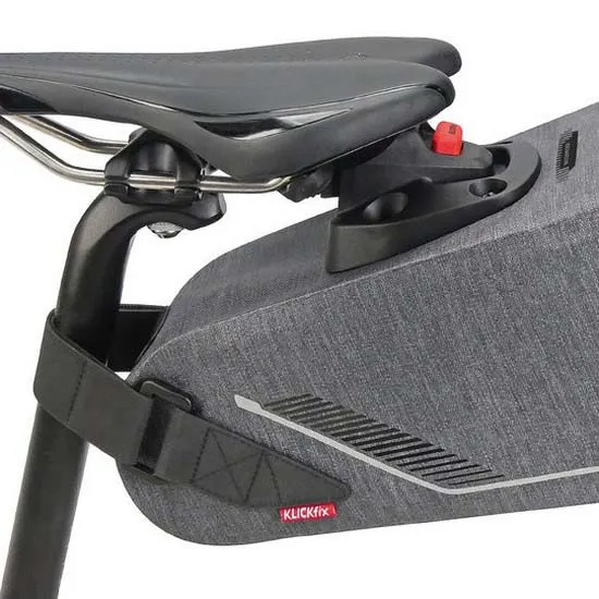 Klickfix X Compact Wp 4.5-6.5l Satteltasche, Grey, One Size Klickfix X Compact Wp 4.5-6.5l Satteltasche, Grey, One Size