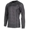 Klim Aggressor 1.0 Langarm-baselayer, Black heather