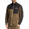 Klim Glacier Fleece Mit Durchgehendem Reißverschluss, Dark olive / black