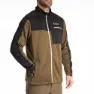 Klim Glacier Fleece Mit Durchgehendem Reißverschluss, Dark olive / black