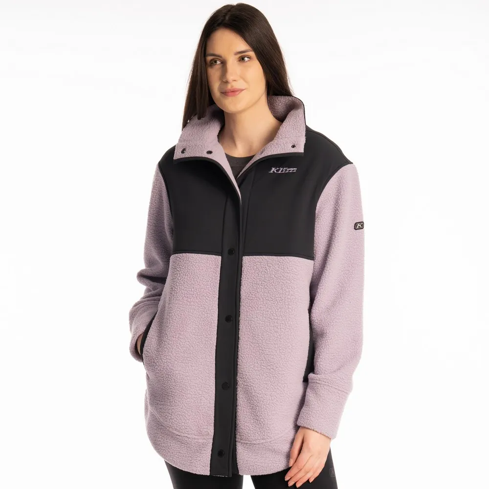 Klim High Pile Fleece Mit Durchgehendem Reißverschluss Klim High Pile Fleece Mit Durchgehendem Reißverschluss