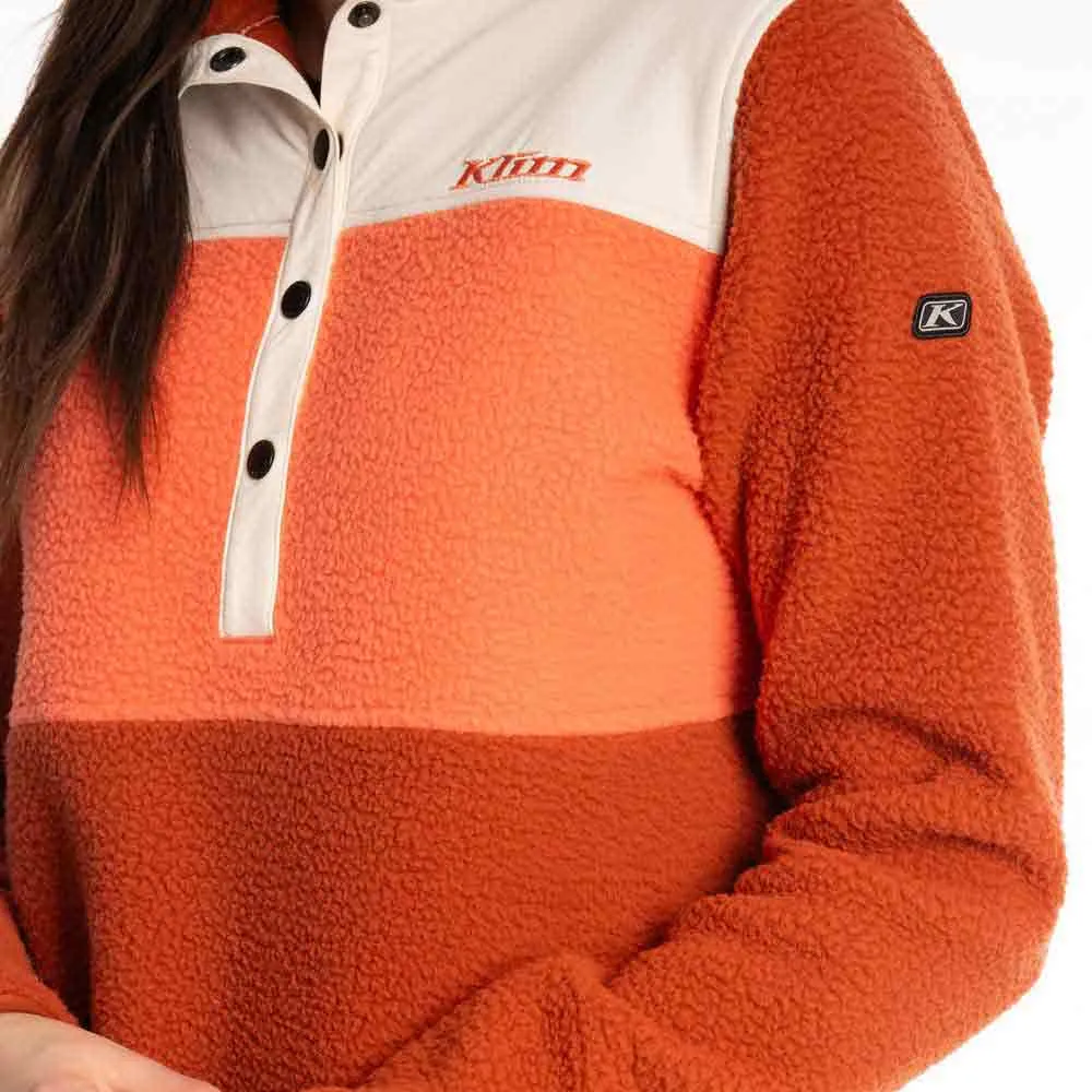 Klim High Pile Fleece Mit Halbem Reißverschluss Klim High Pile Fleece Mit Halbem Reißverschluss