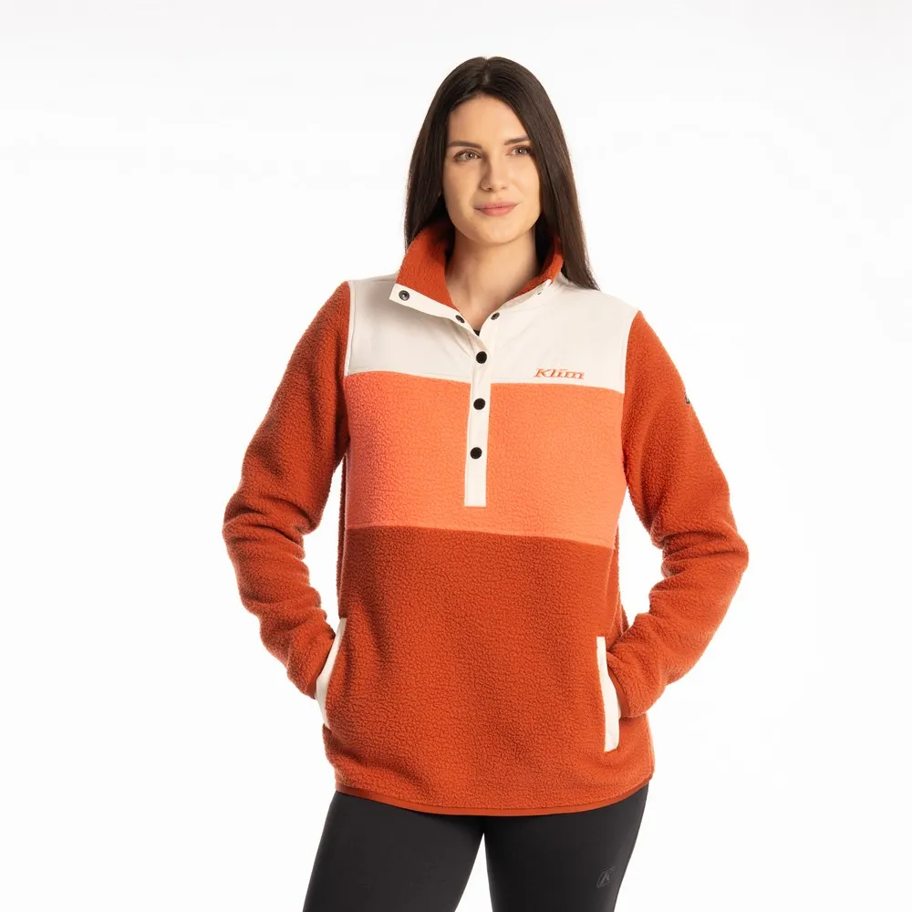 Klim High Pile Fleece Mit Halbem Reißverschluss Klim High Pile Fleece Mit Halbem Reißverschluss