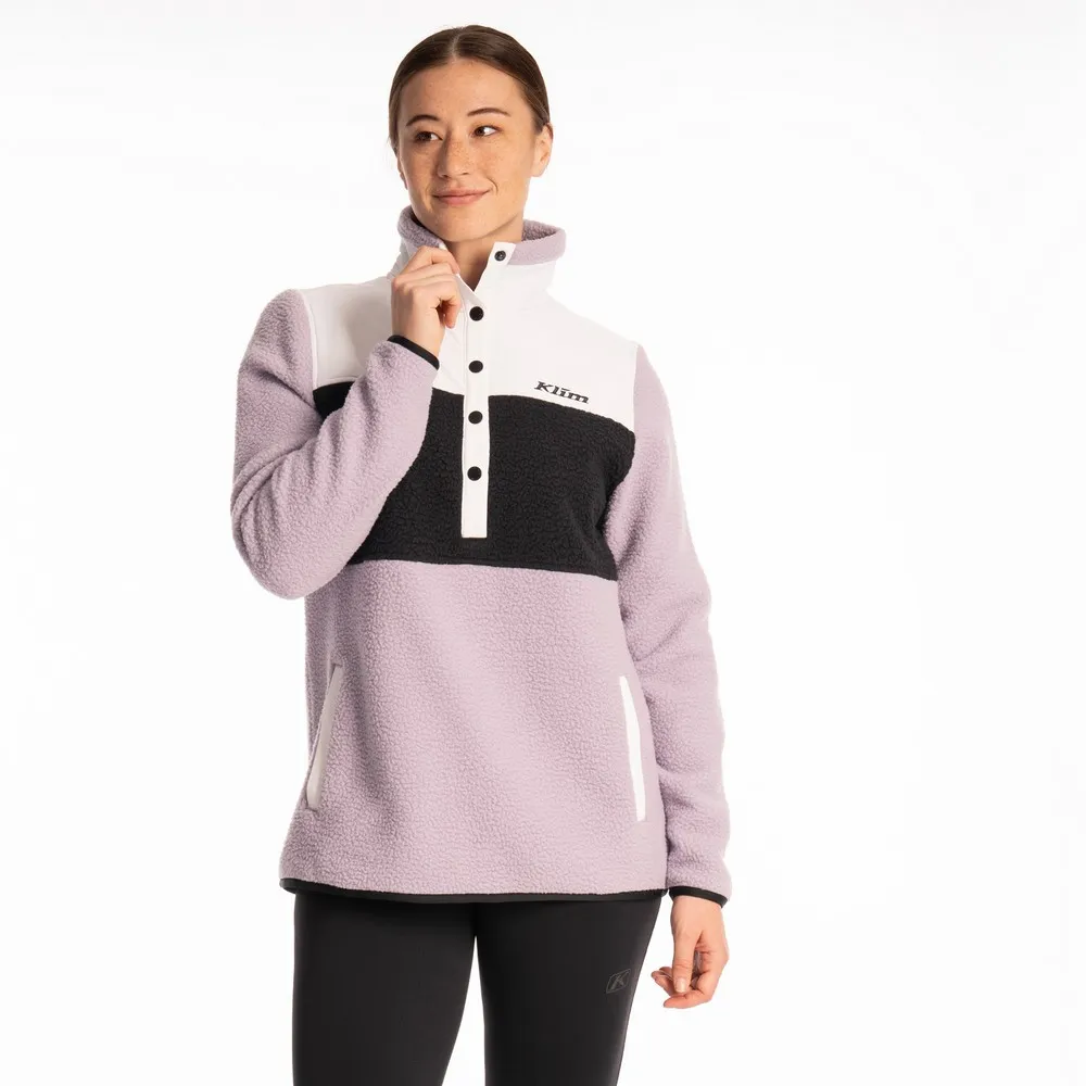 Klim High Pile Fleece Mit Halbem Reißverschluss