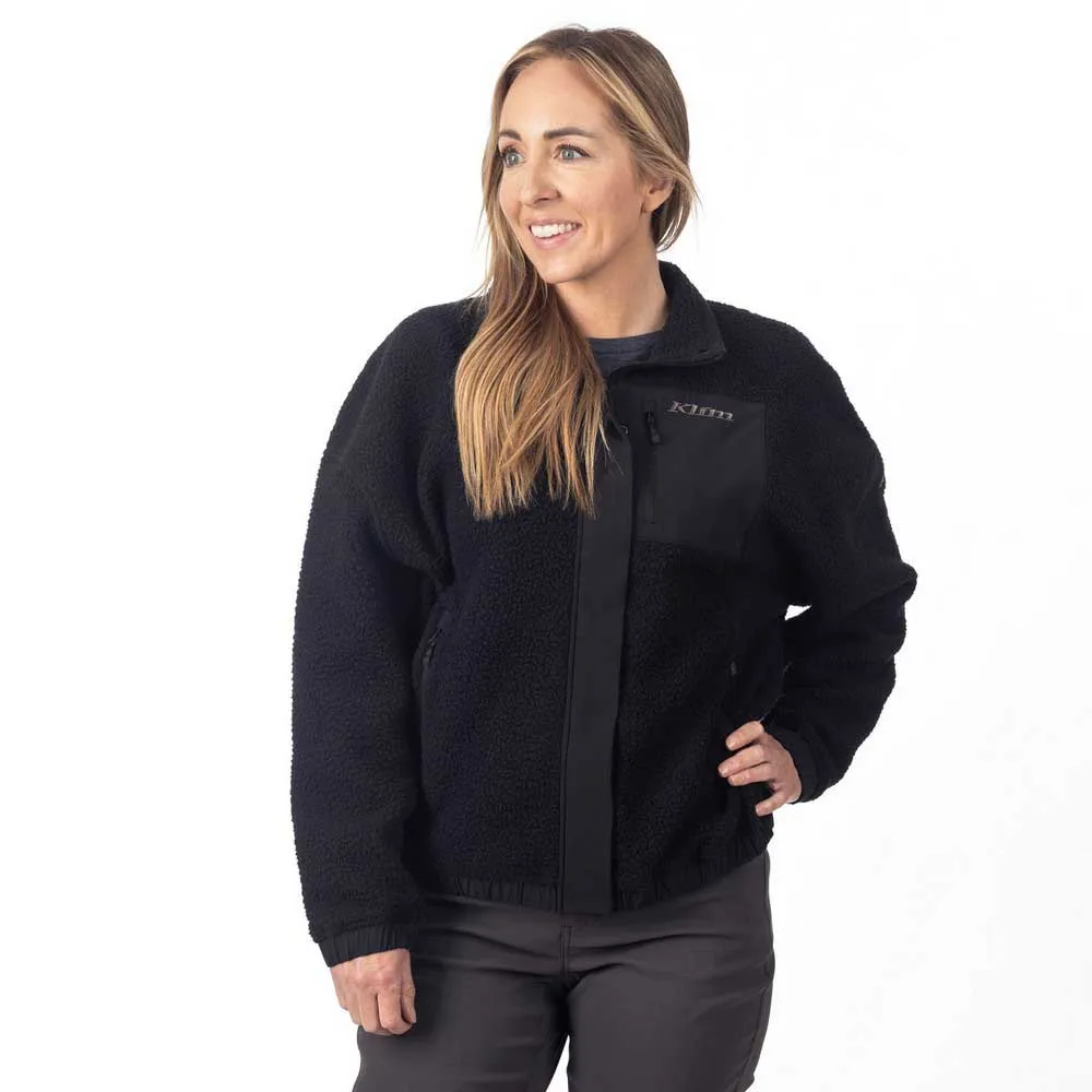 Klim Sira High Pile Fleece Mit Durchgehendem Reißverschluss