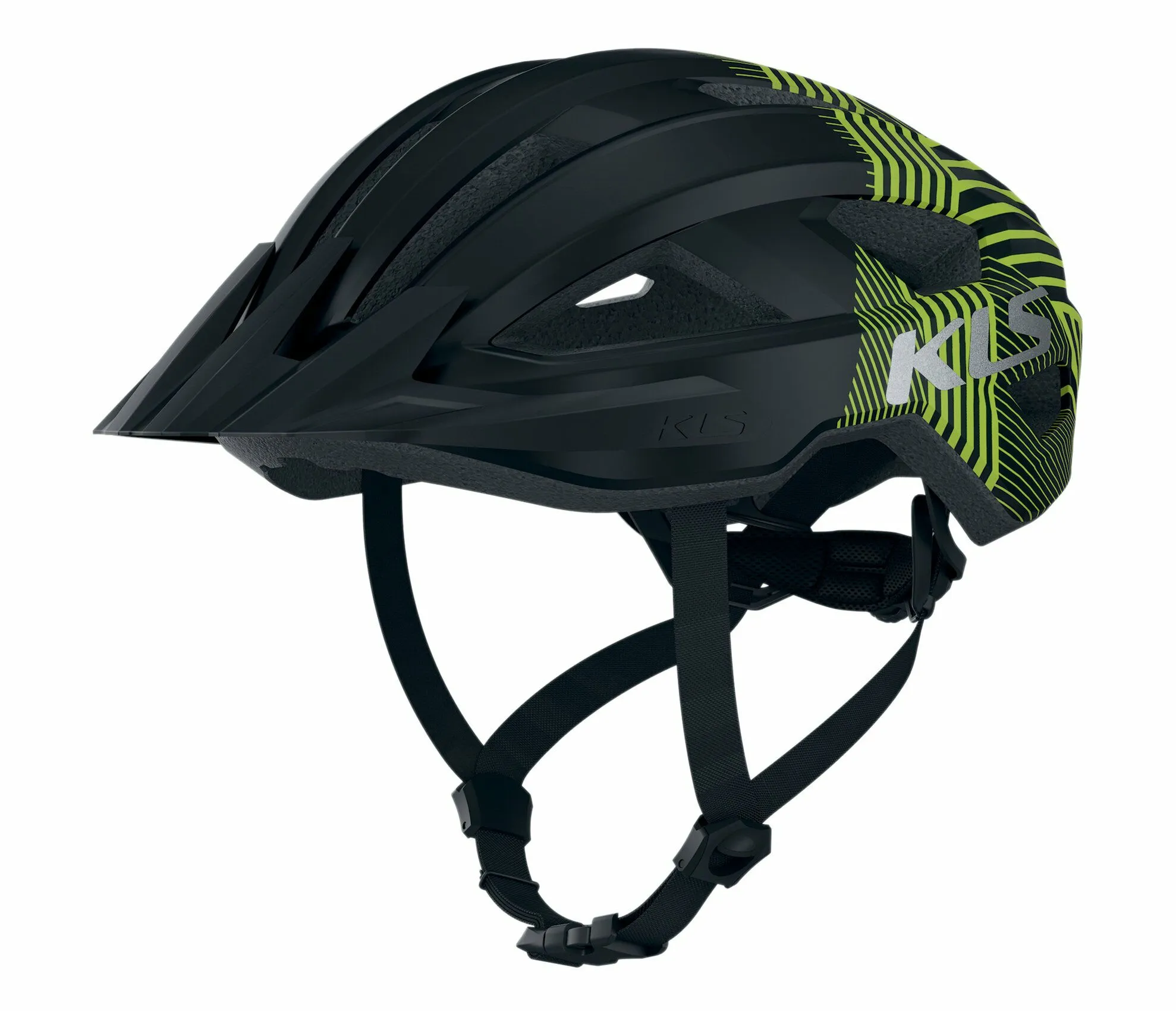 KLS Helm DAZE black green KLS Helm DAZE black green