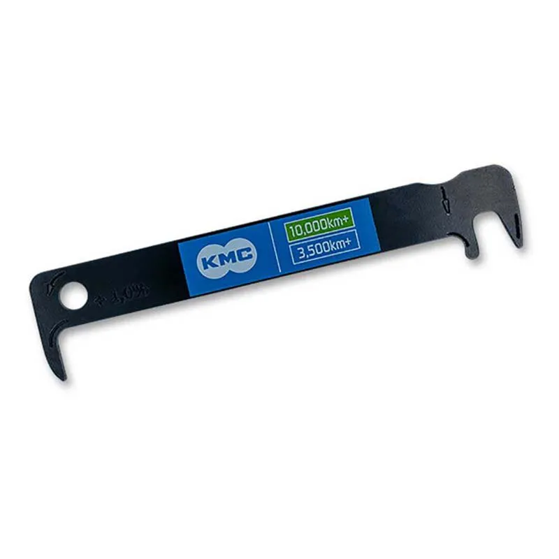 KMC 10.000 Km+ Kettenverschleißlehre, Black, One Size KMC 10.000 Km+ Kettenverschleißlehre, Black, One Size