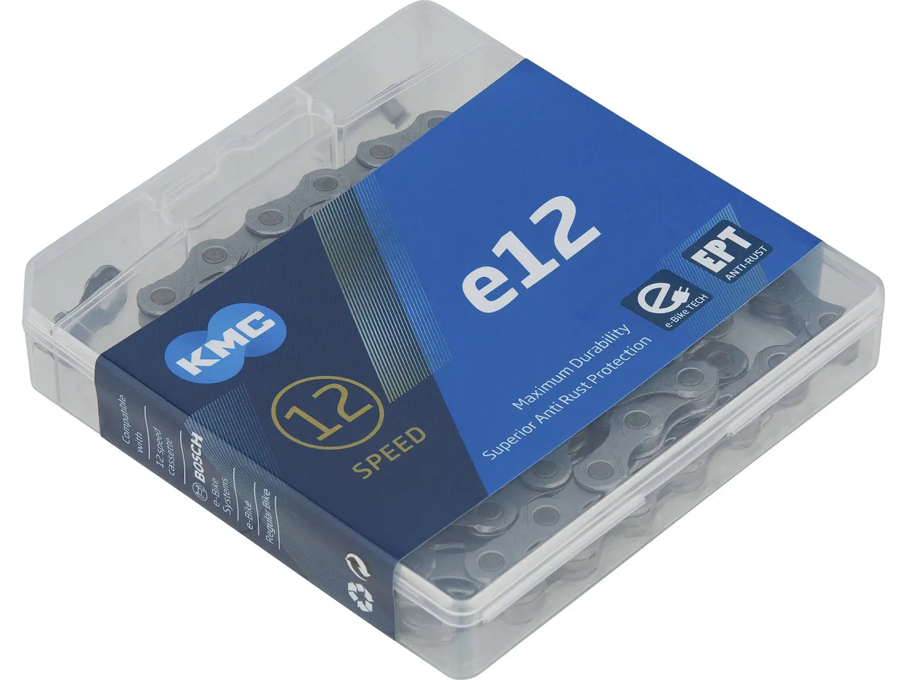 KMC e12 EPT New Generation E-Bike Kette 12-fach KMC e12 EPT New Generation E-Bike Kette 12-fach