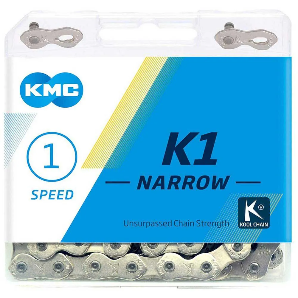 KMC K1 Narrow Kette, Silver, 100 Links KMC K1 Narrow Kette, Silver, 100 Links