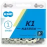 KMC K1 Narrow Kette, Silver, 100 Links