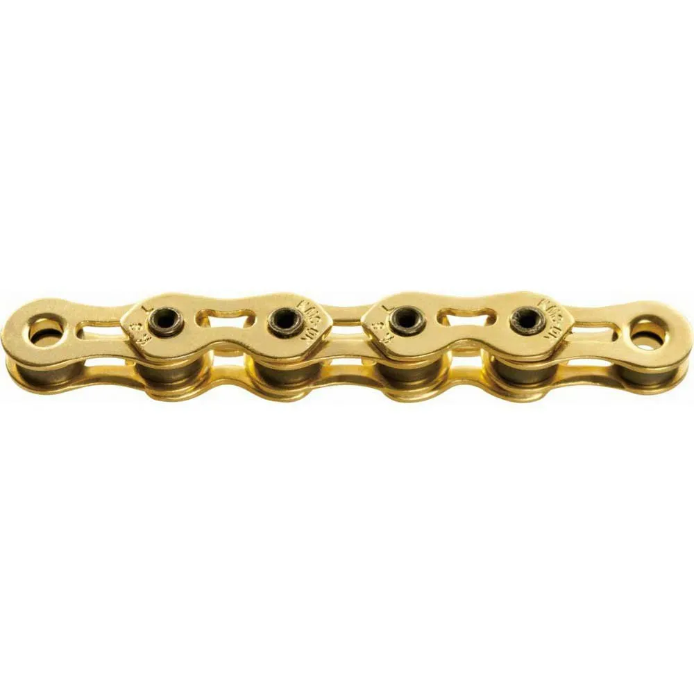KMC K1sl Wide Ti-n Kette, Gold, 100 Links KMC K1sl Wide Ti-n Kette, Gold, 100 Links