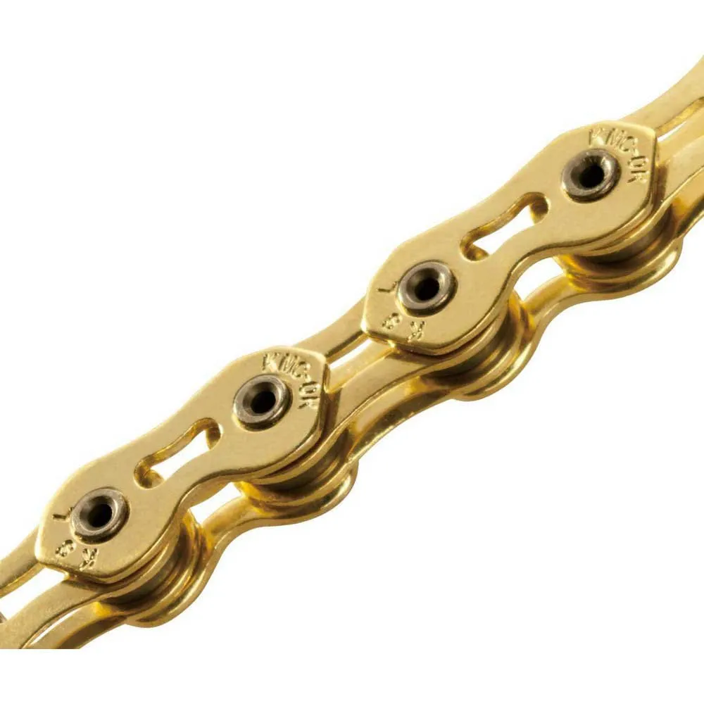 KMC K1sl Wide Ti-n Kette, Gold, 100 Links KMC K1sl Wide Ti-n Kette, Gold, 100 Links