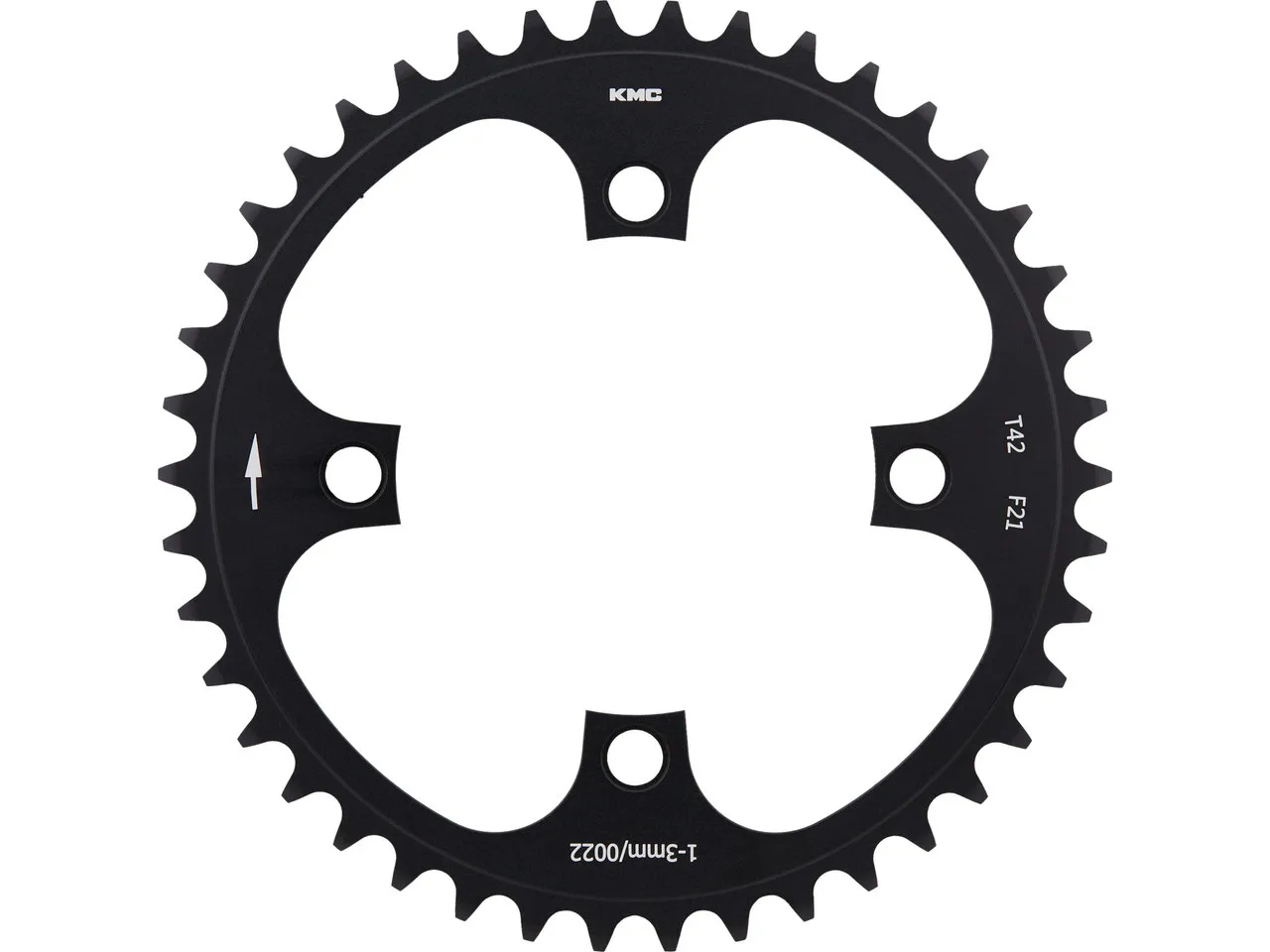 KMC Wide Kettenblatt, 4-Arm, 104 mm Lochkreis KMC Wide Kettenblatt, 4-Arm, 104 mm Lochkreis