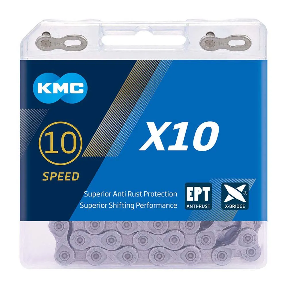 KMC X10 Ept 50 M Kette, Silver, One Size KMC X10 Ept 50 M Kette, Silver, One Size