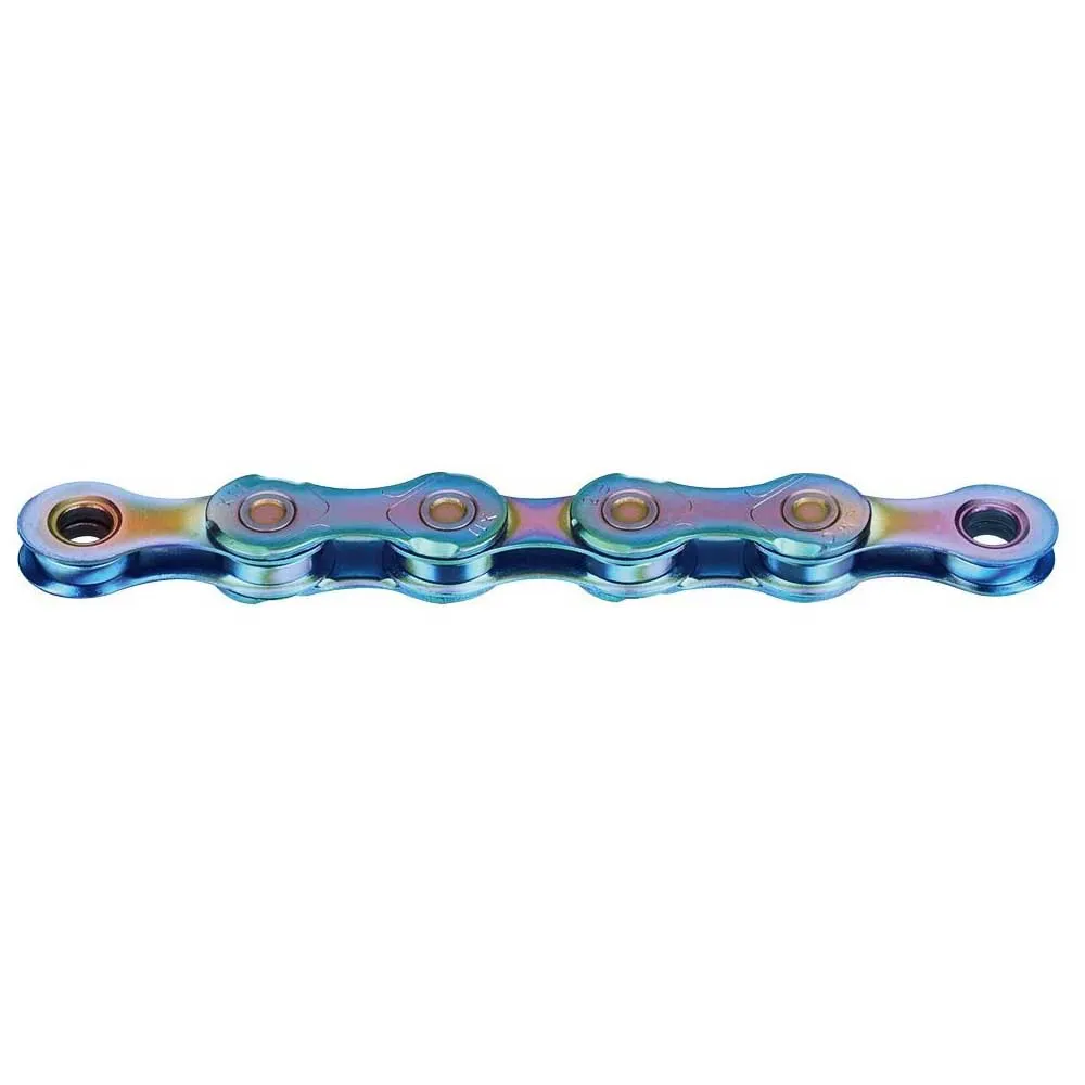 KMC X11 Waxed Kette, Aurora blue, 118 Links, 11s KMC X11 Waxed Kette, Aurora blue, 118 Links, 11s