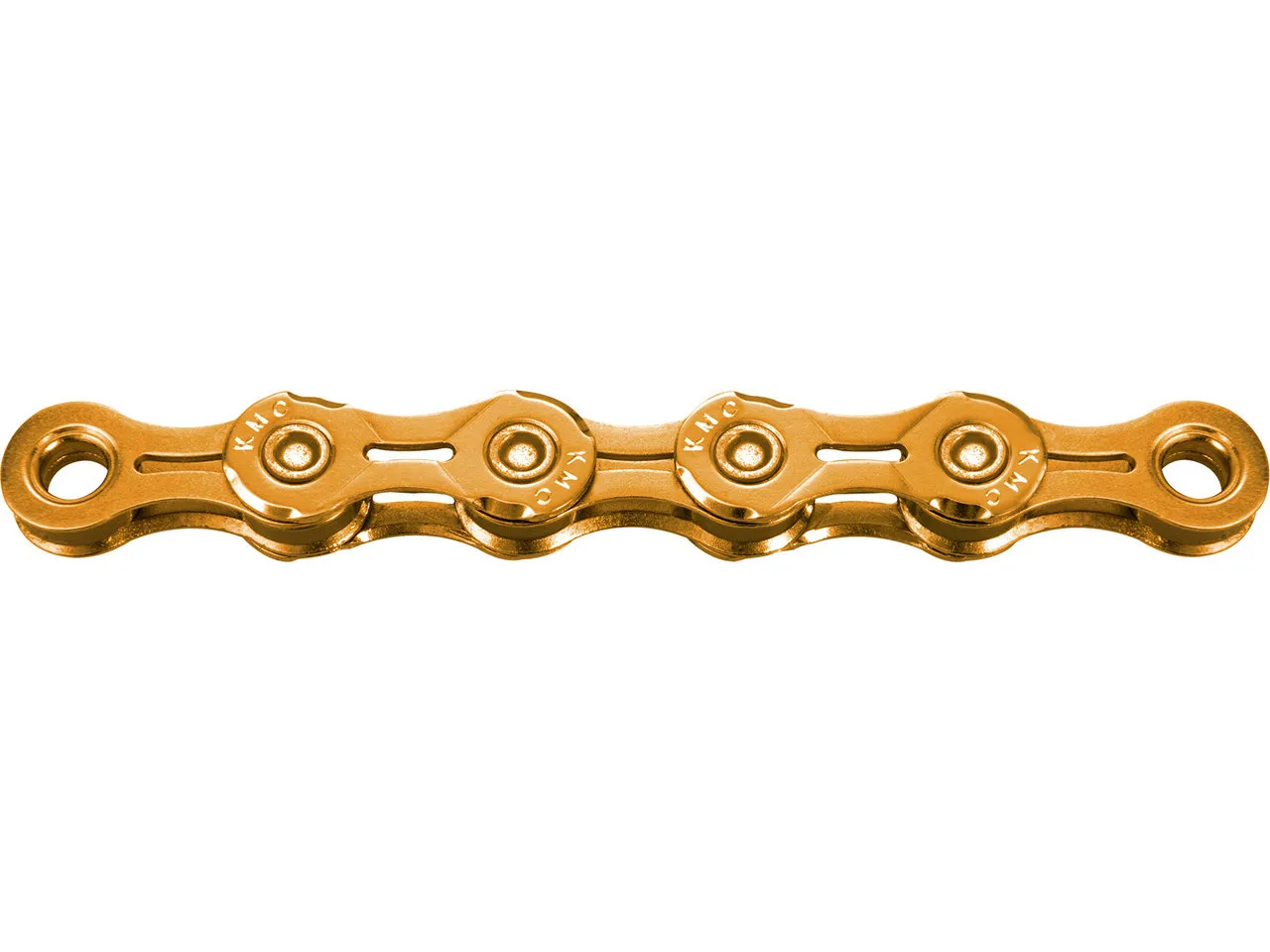 KMC X11EL Waxed Kette 11-fach, Gold, 118 Links, 11s KMC X11EL Waxed Kette 11-fach, Gold, 118 Links, 11s