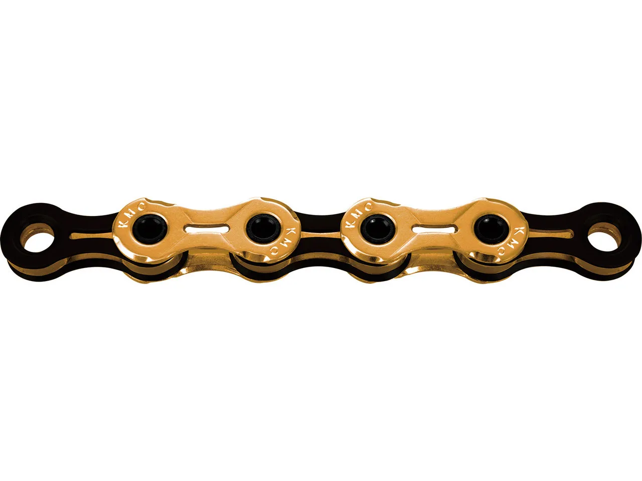 KMC X11SL Waxed Kette 11-fach, Gold / black, 118 Links, 11s KMC X11SL Waxed Kette 11-fach, Gold / black, 118 Links, 11s