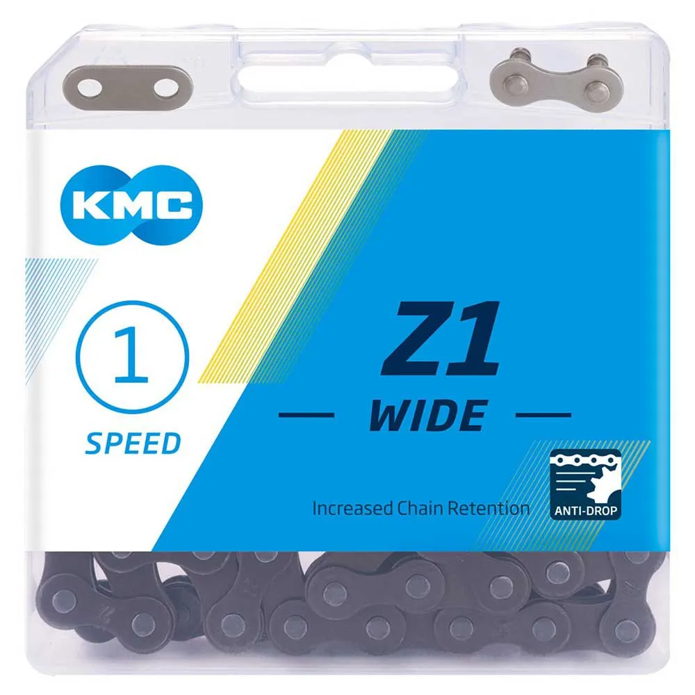 KMC Z1 Wide Kette, Silver, 112 Links KMC Z1 Wide Kette, Silver, 112 Links