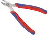 Knipex Electronic Super Knips® Zange, Rot-blau, 125mm