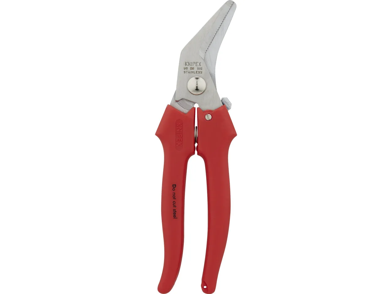 Knipex Kombischere, Rot, 185mm Knipex Kombischere, Rot, 185mm