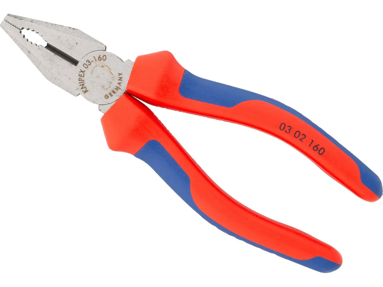 Knipex Kombizange, Rot-blau, 160mm Knipex Kombizange, Rot-blau, 160mm