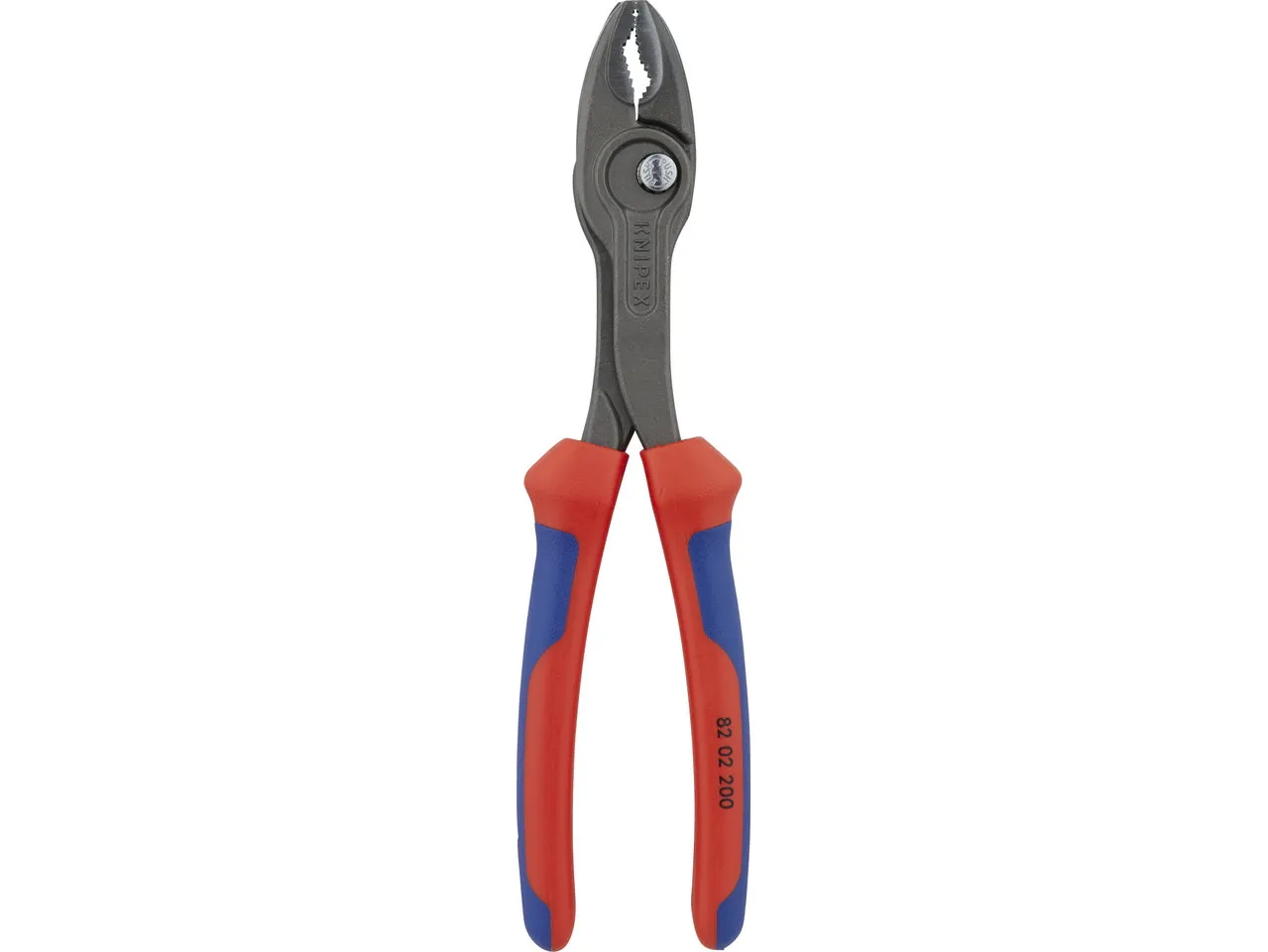 Knipex TwinGrip Frontgreifzange mit Mehrkomponentengriff, Rot-blau, 200mm Knipex TwinGrip Frontgreifzange mit Mehrkomponentengriff, Rot-blau, 200mm