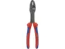 Knipex TwinGrip Frontgreifzange mit Mehrkomponentengriff, Rot-blau, 200mm