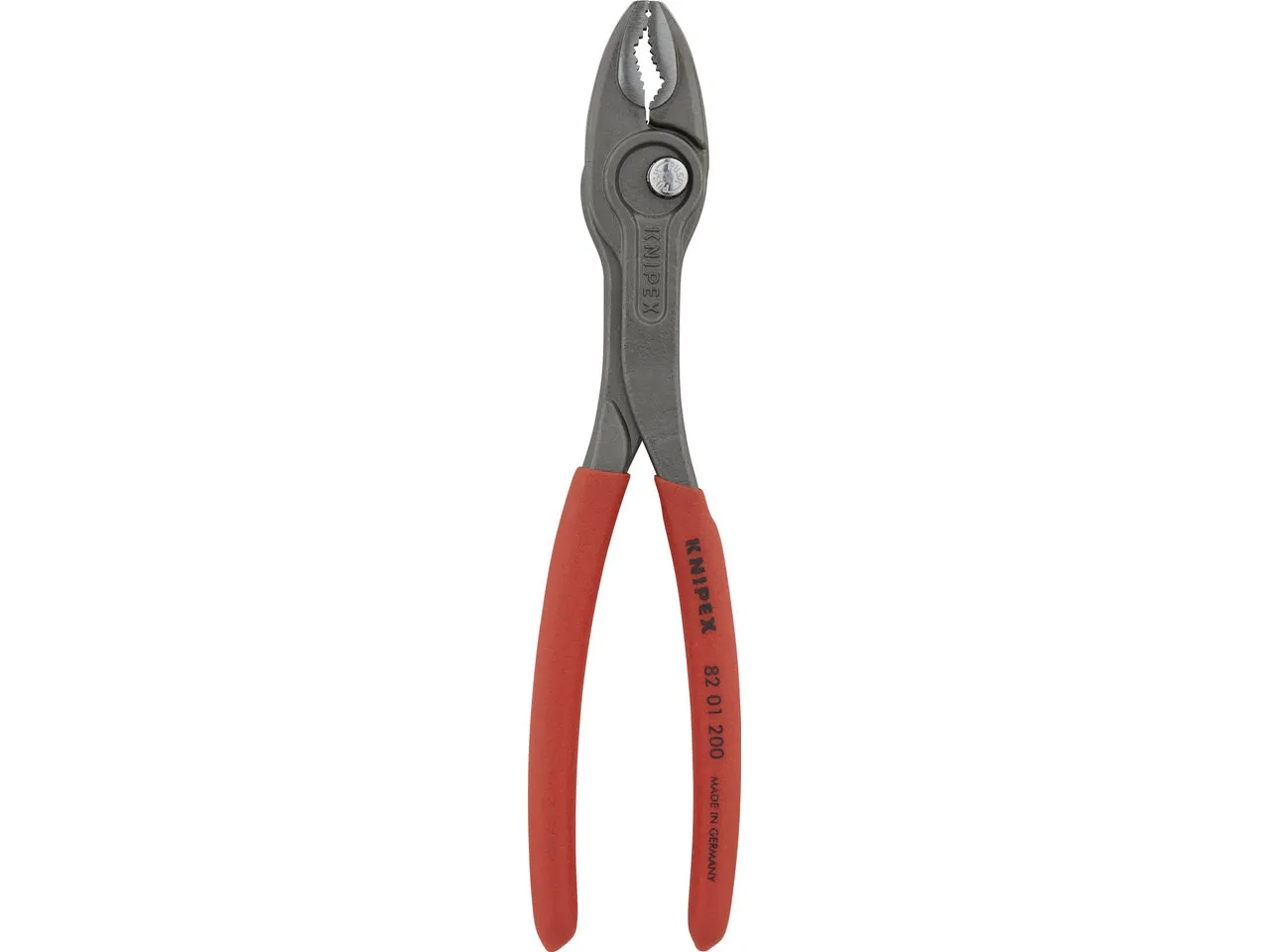 Knipex TwinGrip Frontgreifzange, Rot, 200mm