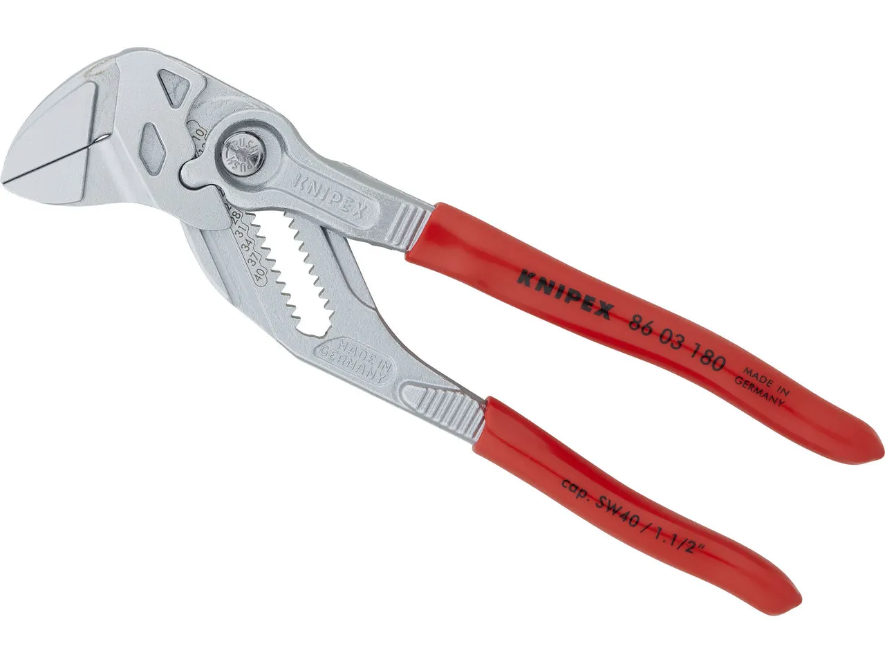 Knipex Zangenschlüssel, Rot, 180mm
