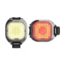 Knog BLINDER MINI SQUARE Light Set, Weiß/rot