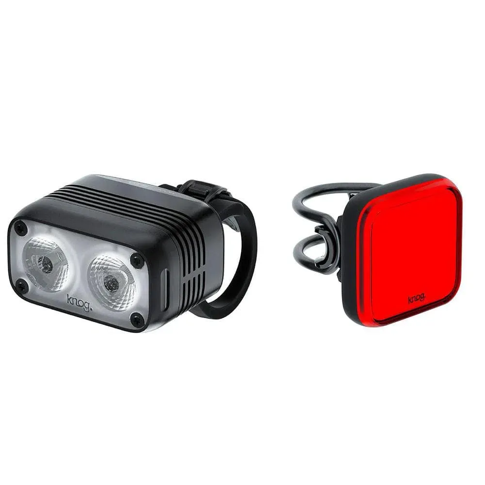Knog BLINDER ROAD 600 + MINI SQUARE RÜCKLEUCHTEN SET, Beleuchtung Knog BLINDER ROAD 600 + MINI SQUARE RÜCKLEUCHTEN SET, Beleuchtung