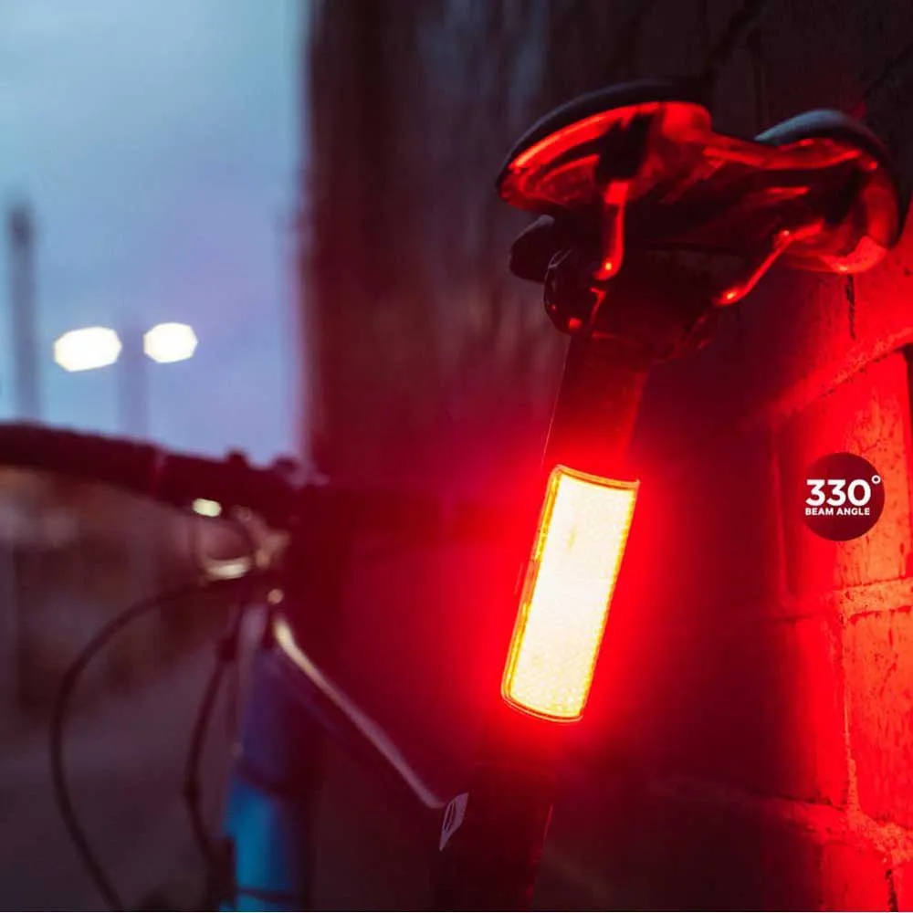 Knog Cobber Lil Lichtset Refurbished, Yellow / red, 110/50 Lumina
