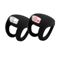Knog FROG STROBE LIGHTS DOPPELPACK (SCHWARZ) Knog FROG STROBE LIGHTS DOPPELPACK (SCHWARZ)