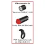 Knog Pwr Trail Frontlicht, Black, 1100 Lumina