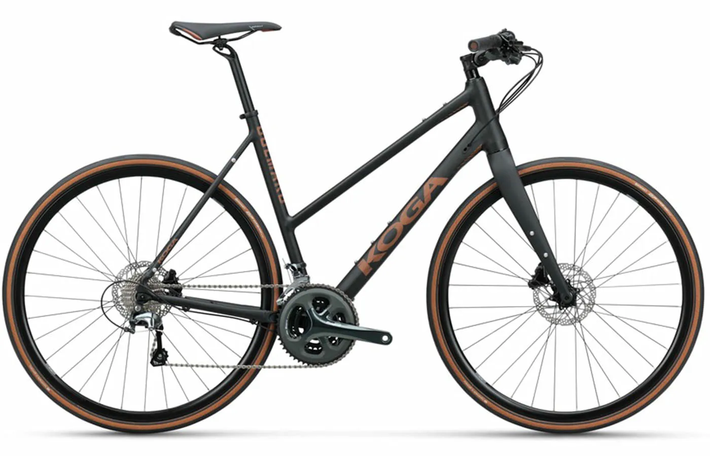 Koga Colmaro Sports Mixed Black Matt 28" Trapez Koga Colmaro Sports Mixed Black Matt 28" Trapez