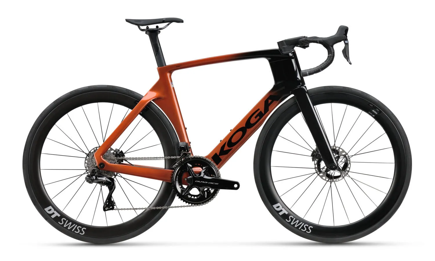 Koga Kinsei Pro Black/Dark Orange High Gloss 28" Diamant Koga Kinsei Pro Black/Dark Orange High Gloss 28" Diamant